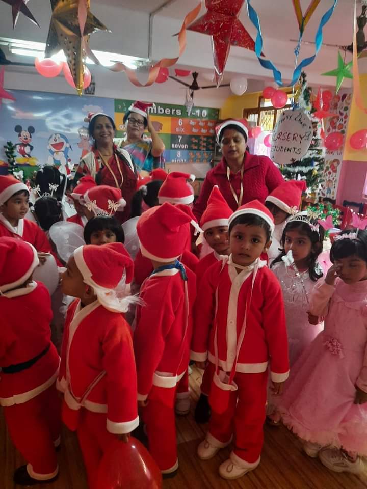 students enjoying with their teachers
